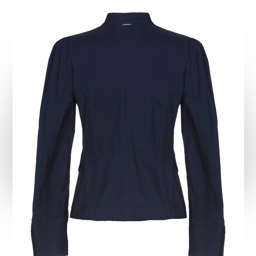NWOT Atos Lombardini Blazer - took tags off but never worn. Navy+gold - Picture 2 of 6